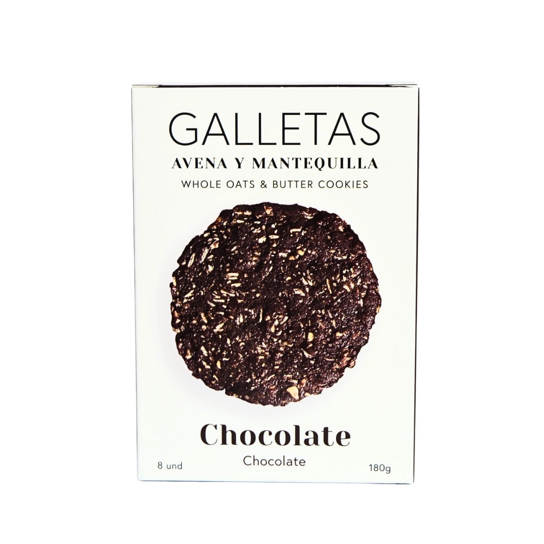 GALLETAS DE AVENA Y CHOCOLATE