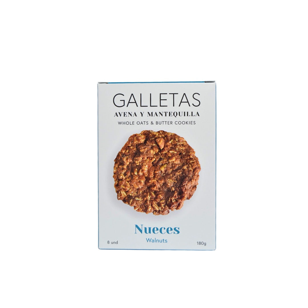 GALLETAS DE AVENA Y NUECES