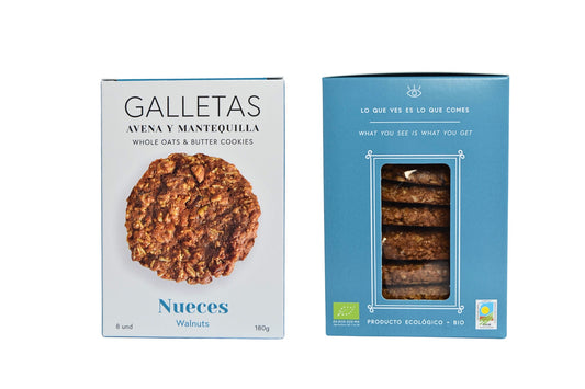 GALLETAS DE AVENA Y NUECES