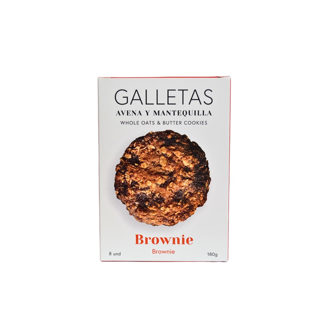 GALLETAS DE AVENA Y BROWNIE
