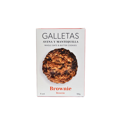 GALLETAS DE AVENA Y BROWNIE