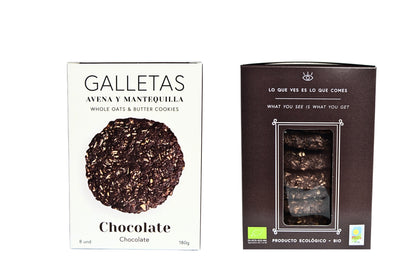 GALLETAS DE AVENA Y CHOCOLATE
