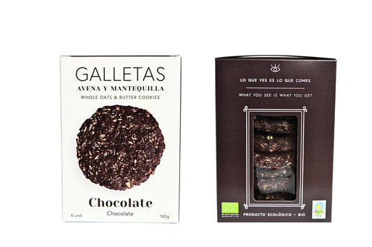 GALLETAS DE AVENA Y CHOCOLATE