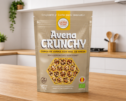 CRUNCHY DE AVENA CON MIEL DE MONTAÑA (300g)