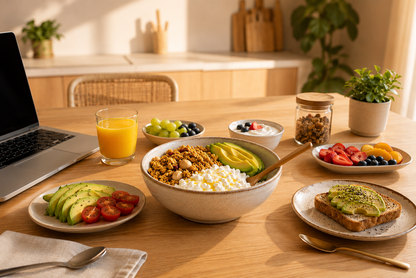 GRANOLA DE CÚRCUMA, JENGIBRE, MACADAMIAS Y BAYAS DE GOJI